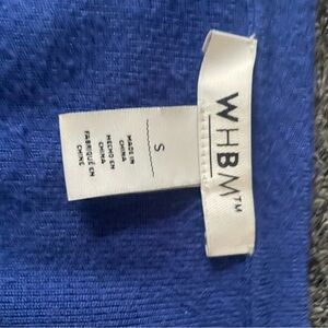 WHBM Blue Top